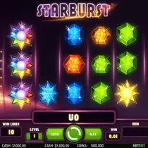 Claps Casino - Starburst Slot Game by NetEnt